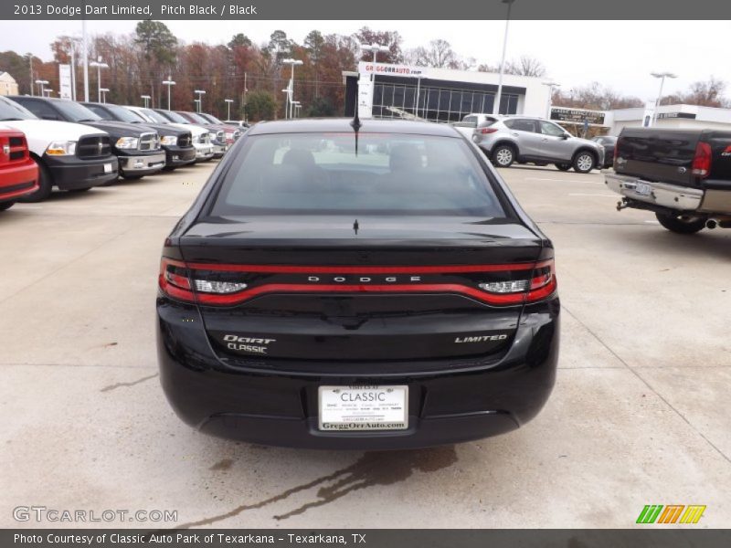 Pitch Black / Black 2013 Dodge Dart Limited