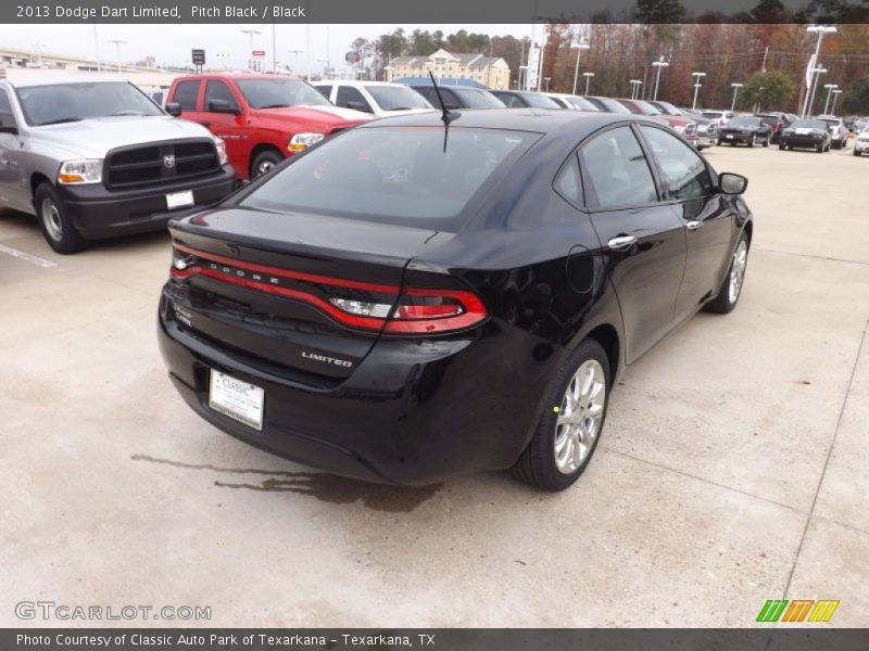 Pitch Black / Black 2013 Dodge Dart Limited