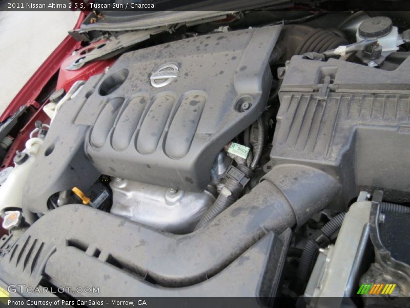 Tuscan Sun / Charcoal 2011 Nissan Altima 2.5 S