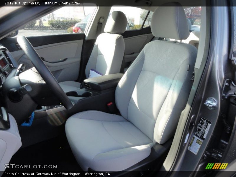 Titanium Silver / Gray 2012 Kia Optima LX