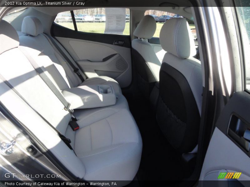Titanium Silver / Gray 2012 Kia Optima LX