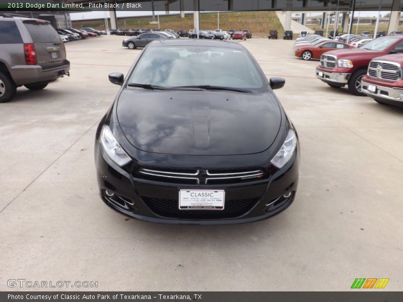 Pitch Black / Black 2013 Dodge Dart Limited