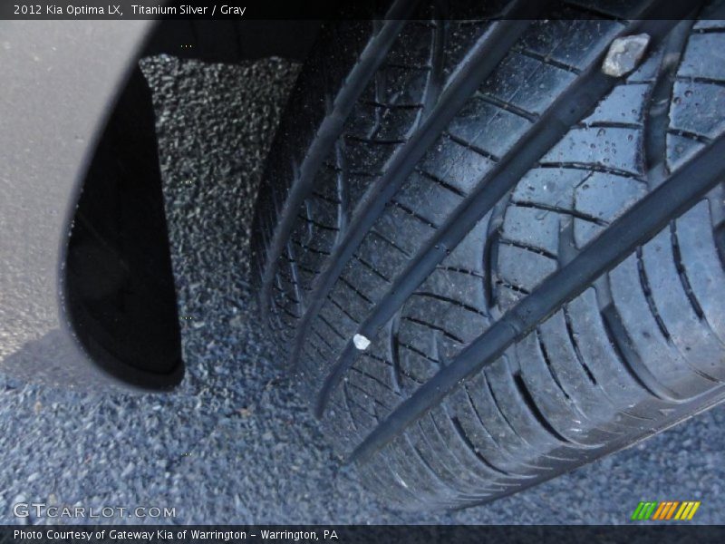 Titanium Silver / Gray 2012 Kia Optima LX