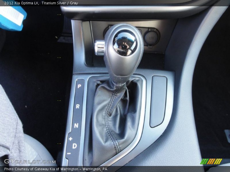 Titanium Silver / Gray 2012 Kia Optima LX