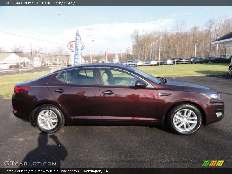 Dark Cherry / Gray 2012 Kia Optima LX
