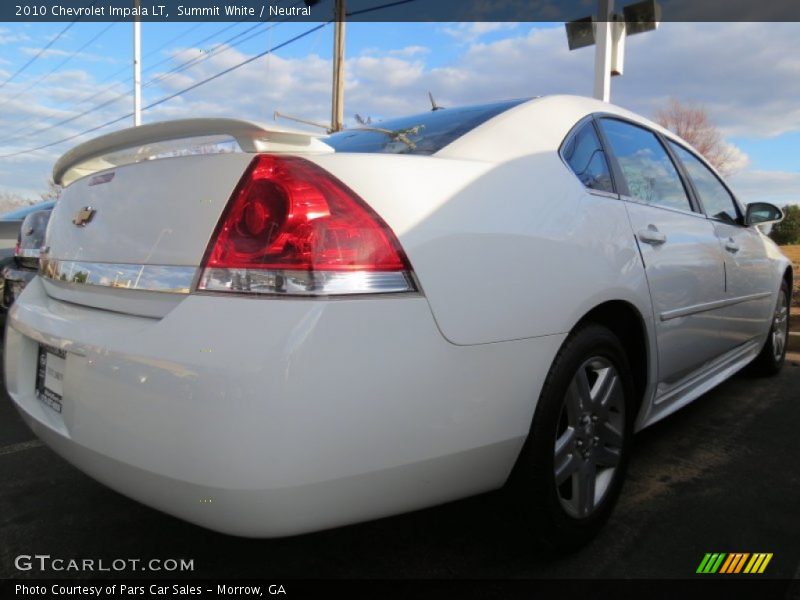 Summit White / Neutral 2010 Chevrolet Impala LT