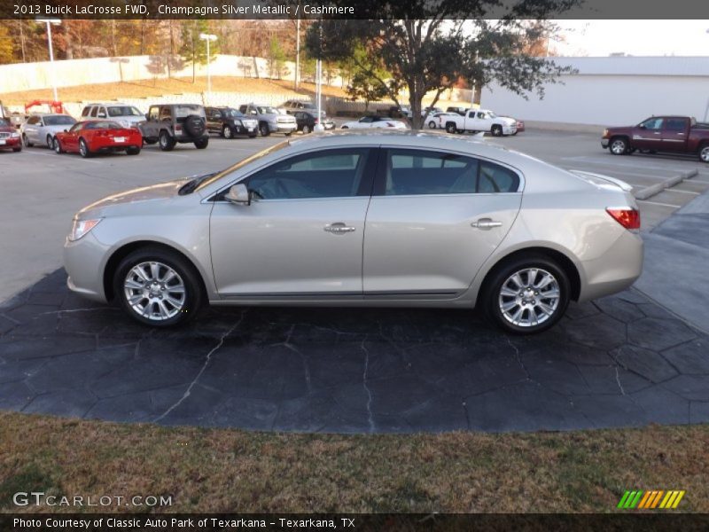 Champagne Silver Metallic / Cashmere 2013 Buick LaCrosse FWD