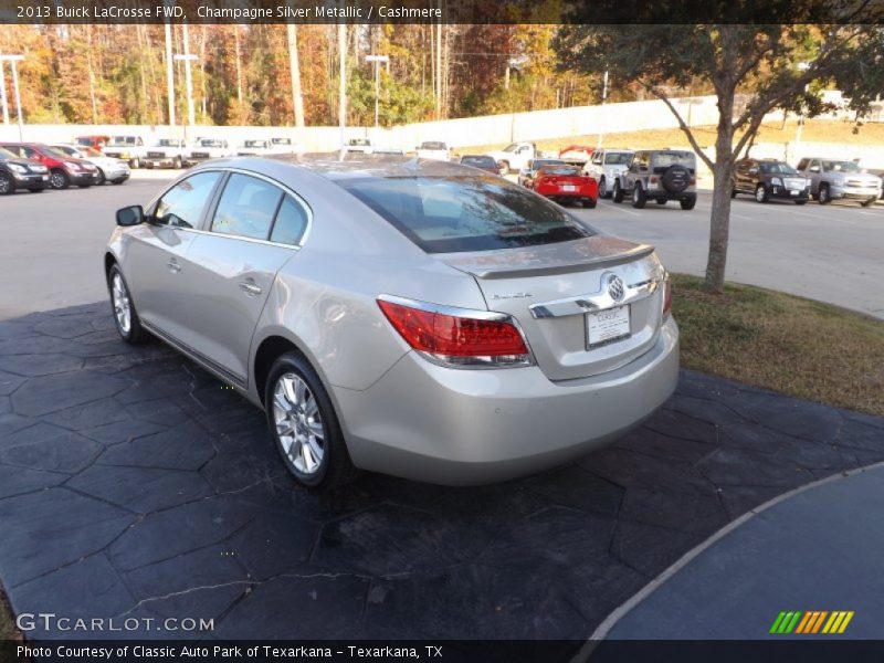 Champagne Silver Metallic / Cashmere 2013 Buick LaCrosse FWD