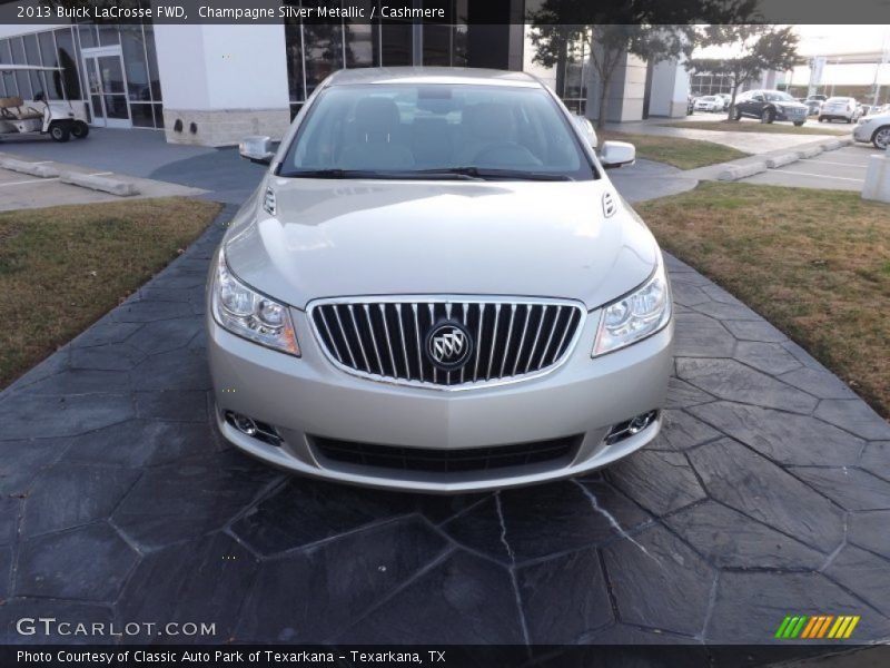 Champagne Silver Metallic / Cashmere 2013 Buick LaCrosse FWD