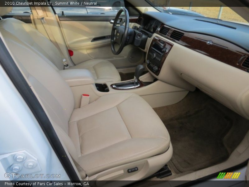 Summit White / Neutral 2010 Chevrolet Impala LT