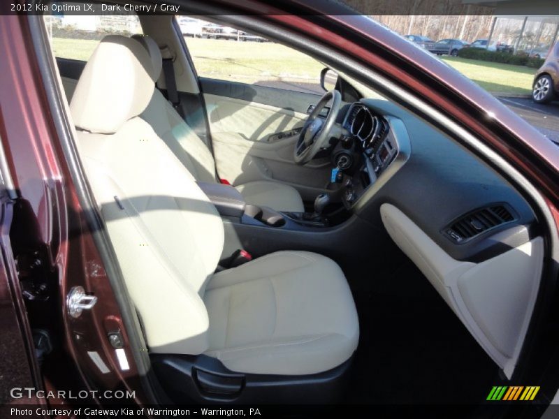 Dark Cherry / Gray 2012 Kia Optima LX