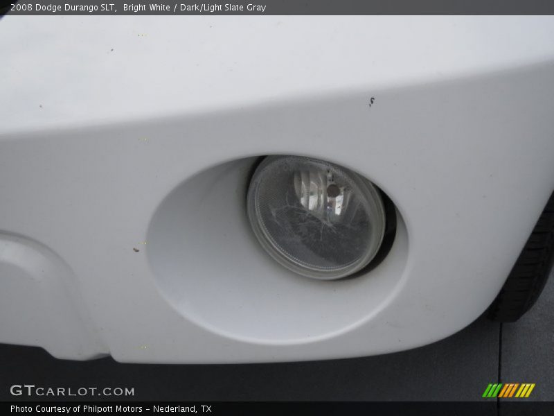 Bright White / Dark/Light Slate Gray 2008 Dodge Durango SLT