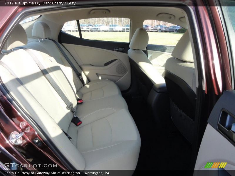 Dark Cherry / Gray 2012 Kia Optima LX