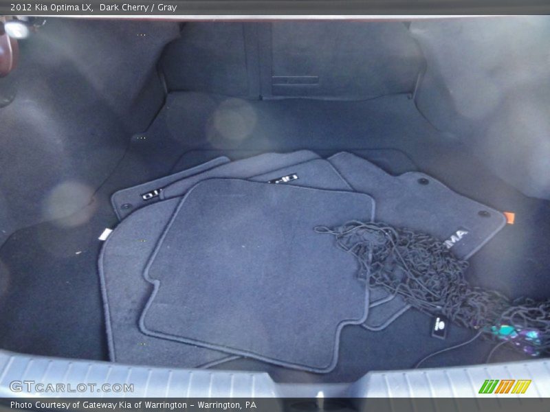 Dark Cherry / Gray 2012 Kia Optima LX