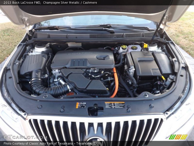  2013 LaCrosse FWD Engine - 2.4 Liter SIDI DOHC 16-Valve VVT 4 Cylinder Gasoline/eAssist Electric Motor