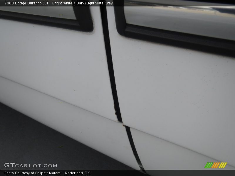 Bright White / Dark/Light Slate Gray 2008 Dodge Durango SLT
