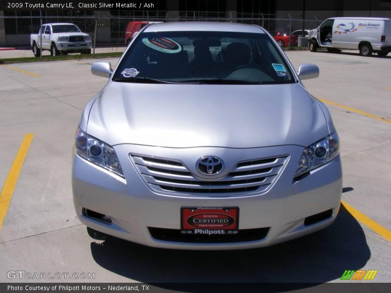 Classic Silver Metallic / Ash 2009 Toyota Camry LE