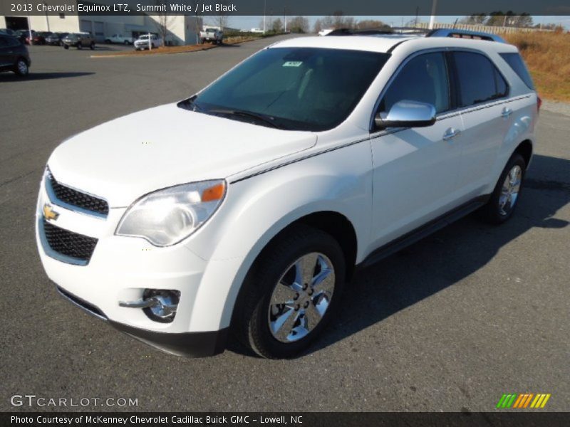 Summit White / Jet Black 2013 Chevrolet Equinox LTZ