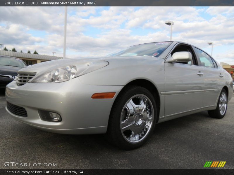 Millennium Silver Metallic / Black 2003 Lexus ES 300