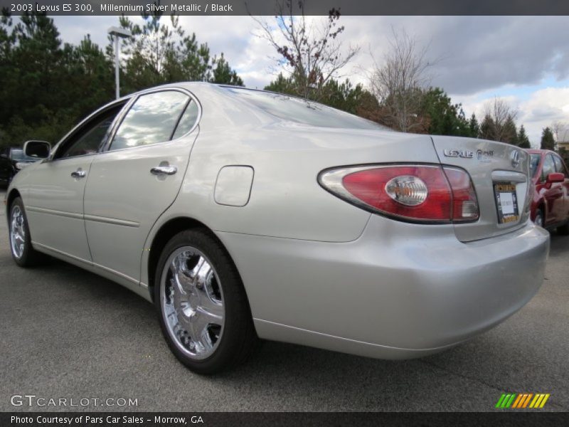 Millennium Silver Metallic / Black 2003 Lexus ES 300