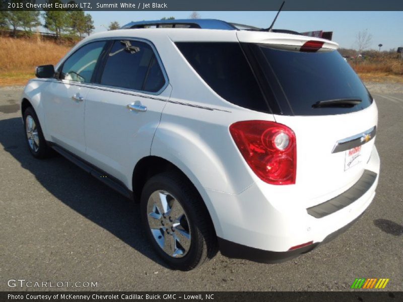 Summit White / Jet Black 2013 Chevrolet Equinox LTZ