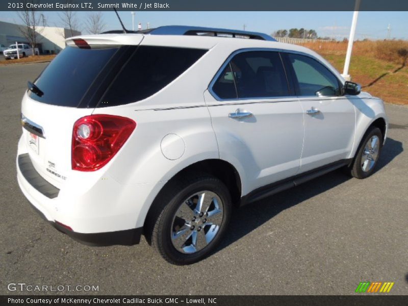 Summit White / Jet Black 2013 Chevrolet Equinox LTZ