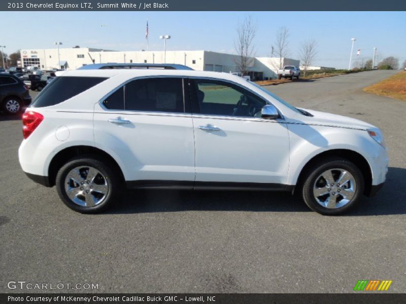 Summit White / Jet Black 2013 Chevrolet Equinox LTZ