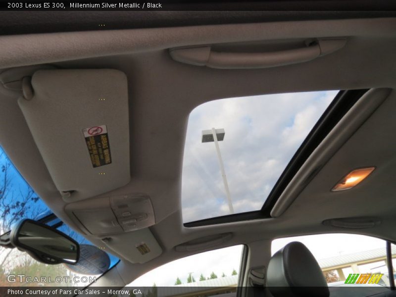 Millennium Silver Metallic / Black 2003 Lexus ES 300