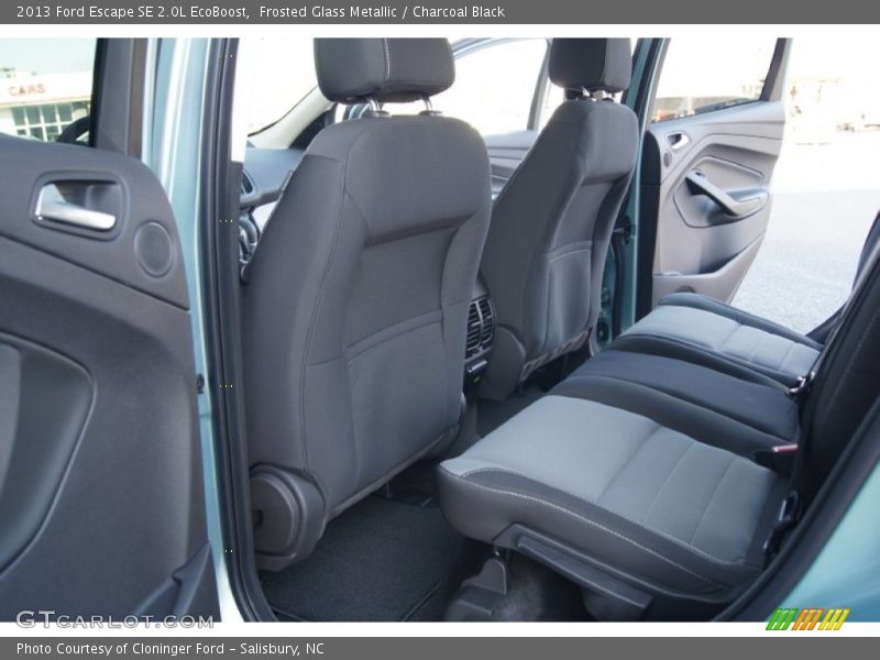 Frosted Glass Metallic / Charcoal Black 2013 Ford Escape SE 2.0L EcoBoost