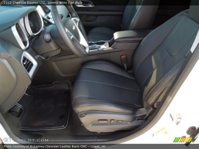 Summit White / Jet Black 2013 Chevrolet Equinox LTZ