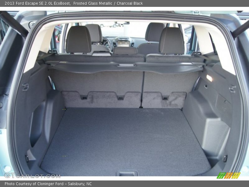 Frosted Glass Metallic / Charcoal Black 2013 Ford Escape SE 2.0L EcoBoost