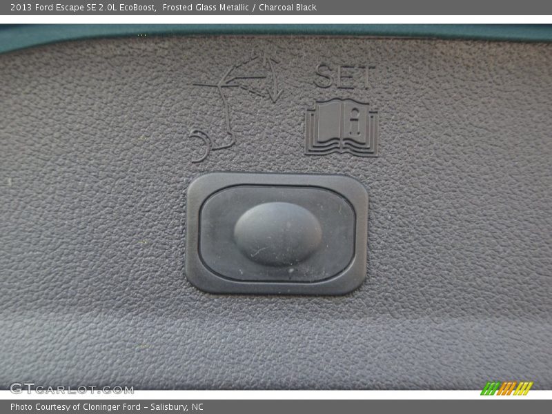 Frosted Glass Metallic / Charcoal Black 2013 Ford Escape SE 2.0L EcoBoost