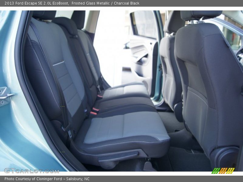 Frosted Glass Metallic / Charcoal Black 2013 Ford Escape SE 2.0L EcoBoost