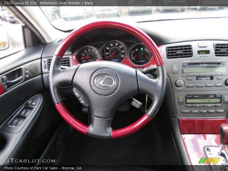 Millennium Silver Metallic / Black 2003 Lexus ES 300