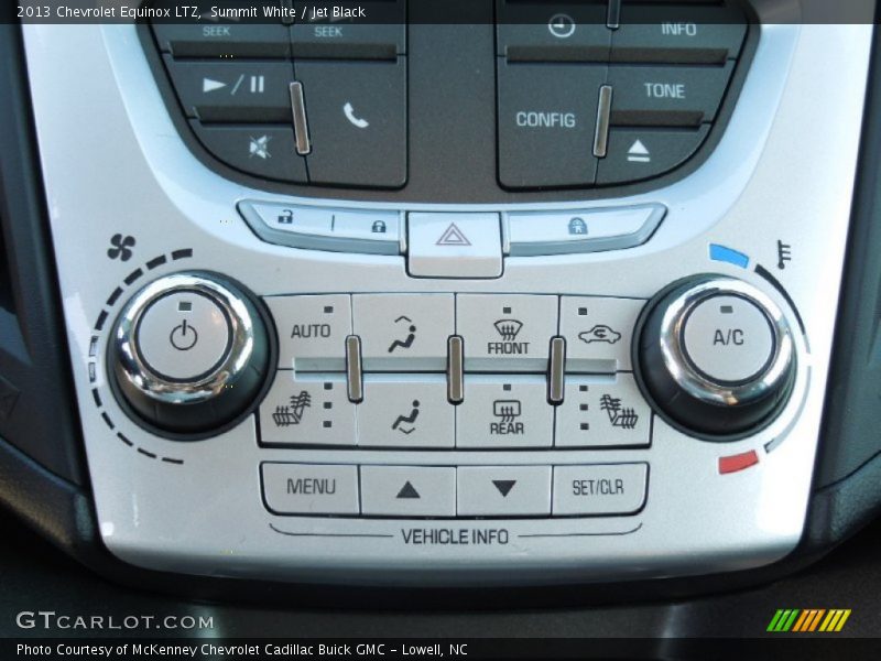Controls of 2013 Equinox LTZ