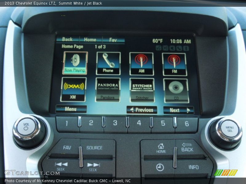 Controls of 2013 Equinox LTZ