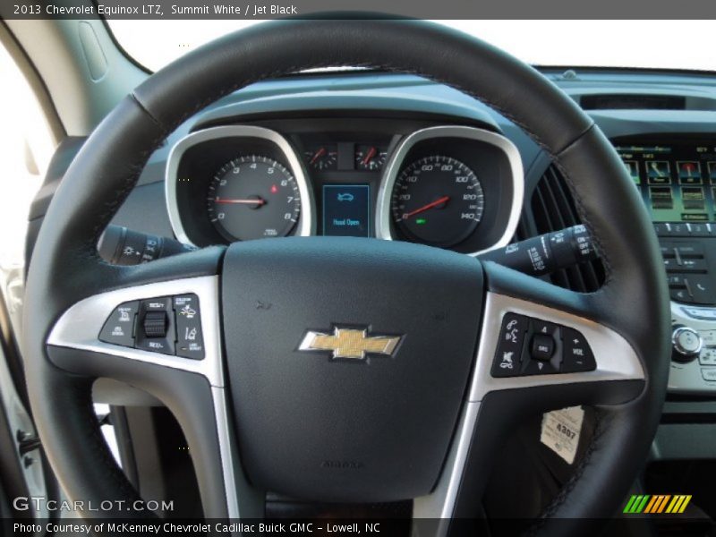 Summit White / Jet Black 2013 Chevrolet Equinox LTZ