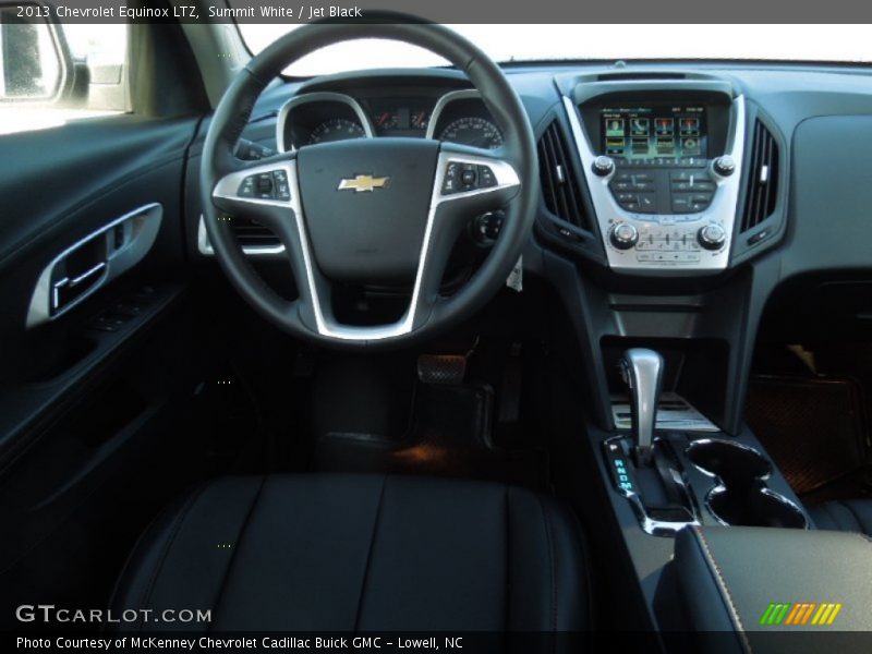 Summit White / Jet Black 2013 Chevrolet Equinox LTZ
