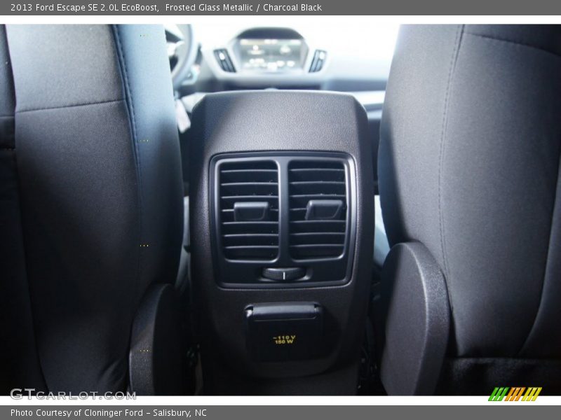 Frosted Glass Metallic / Charcoal Black 2013 Ford Escape SE 2.0L EcoBoost