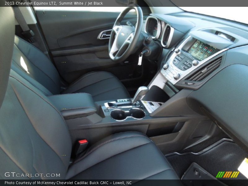 Summit White / Jet Black 2013 Chevrolet Equinox LTZ