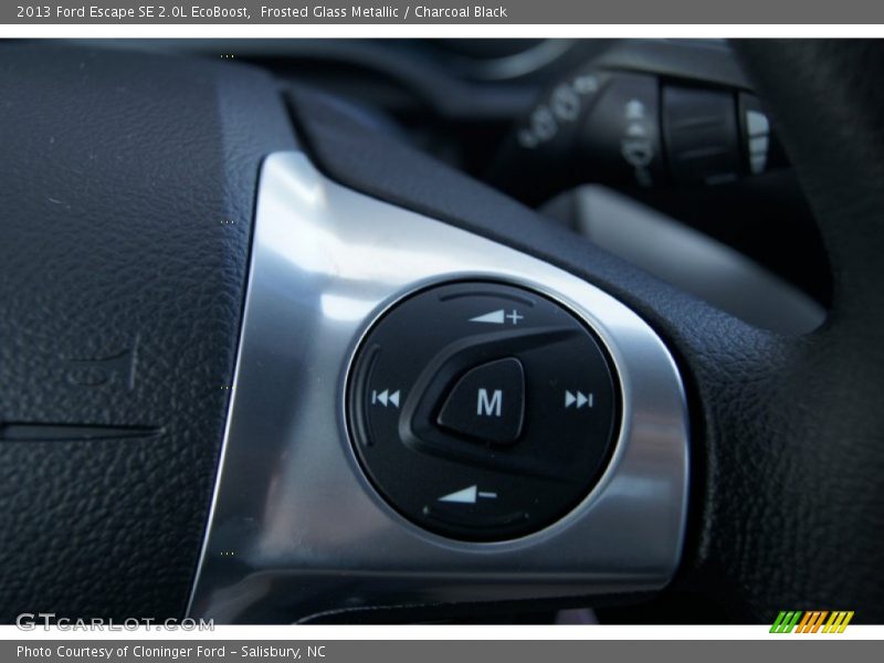 Frosted Glass Metallic / Charcoal Black 2013 Ford Escape SE 2.0L EcoBoost