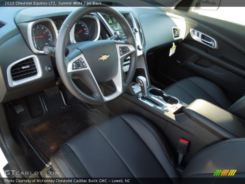 Jet Black Interior - 2013 Equinox LTZ 