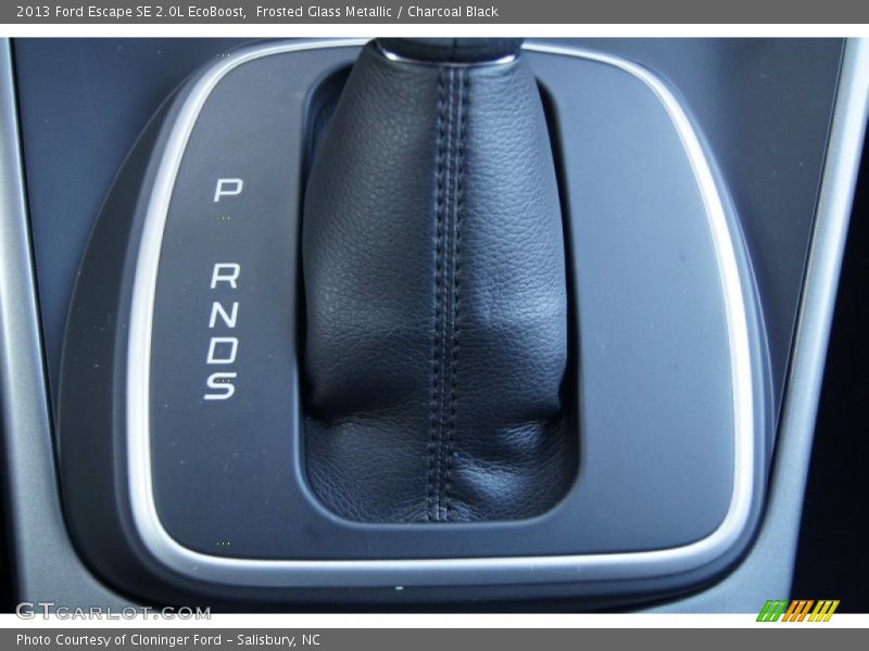 Frosted Glass Metallic / Charcoal Black 2013 Ford Escape SE 2.0L EcoBoost