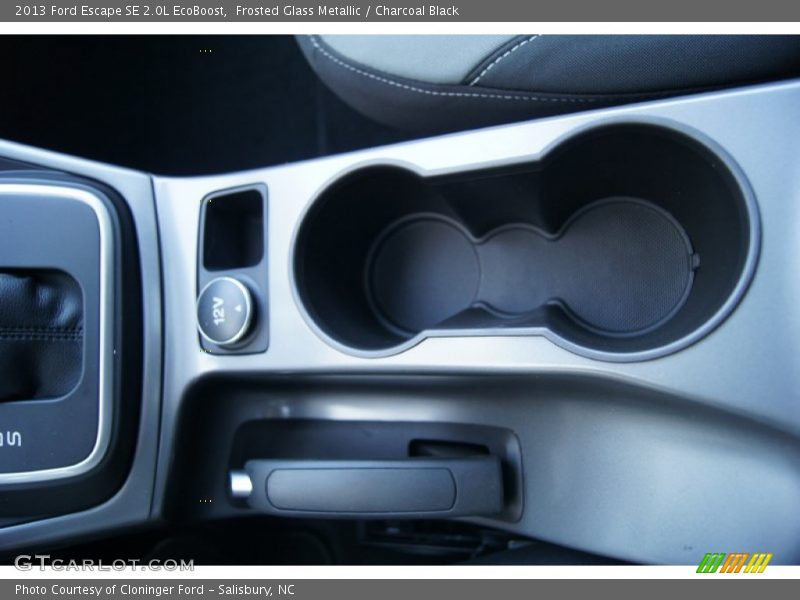 Frosted Glass Metallic / Charcoal Black 2013 Ford Escape SE 2.0L EcoBoost