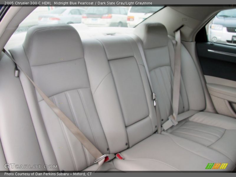 Midnight Blue Pearlcoat / Dark Slate Gray/Light Graystone 2005 Chrysler 300 C HEMI