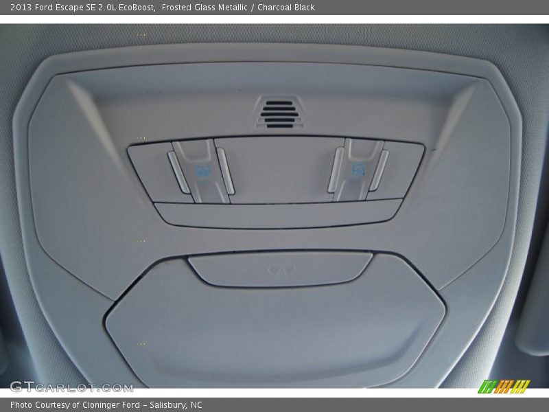Frosted Glass Metallic / Charcoal Black 2013 Ford Escape SE 2.0L EcoBoost