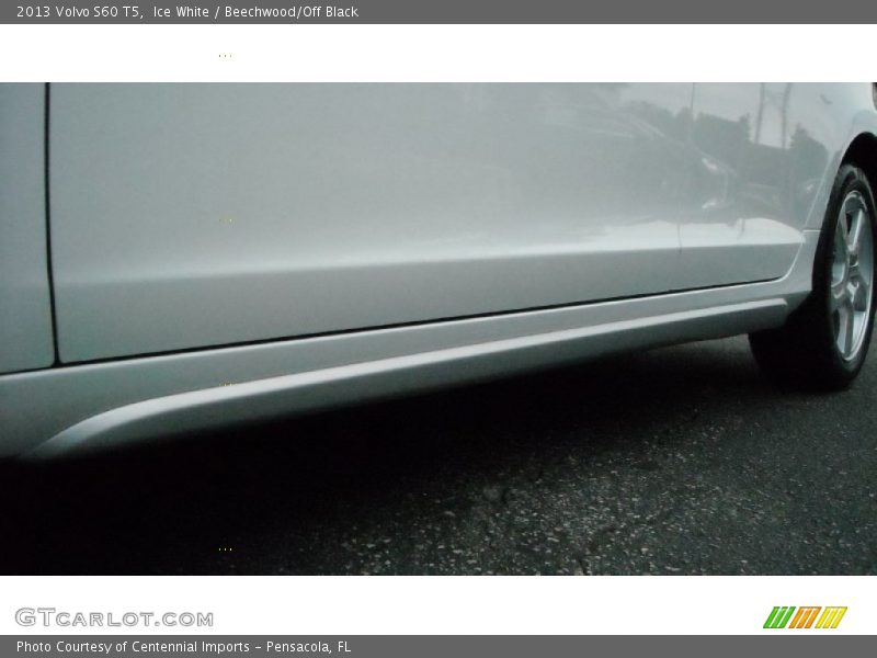 Ice White / Beechwood/Off Black 2013 Volvo S60 T5