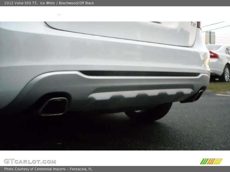 Ice White / Beechwood/Off Black 2013 Volvo S60 T5