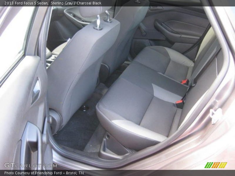 Sterling Gray / Charcoal Black 2013 Ford Focus S Sedan