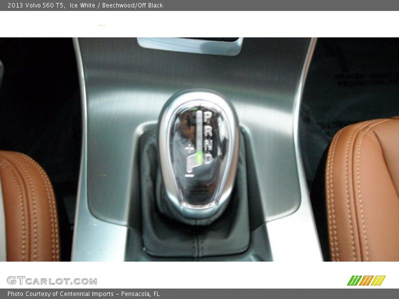 Ice White / Beechwood/Off Black 2013 Volvo S60 T5